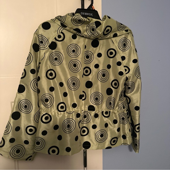 Ubu Jacket Size Small Green And Black Zipper And Snaps - Picture 7 of 9